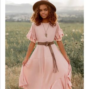 Joyfolie Moranda Dress in Ballet Pink size 14